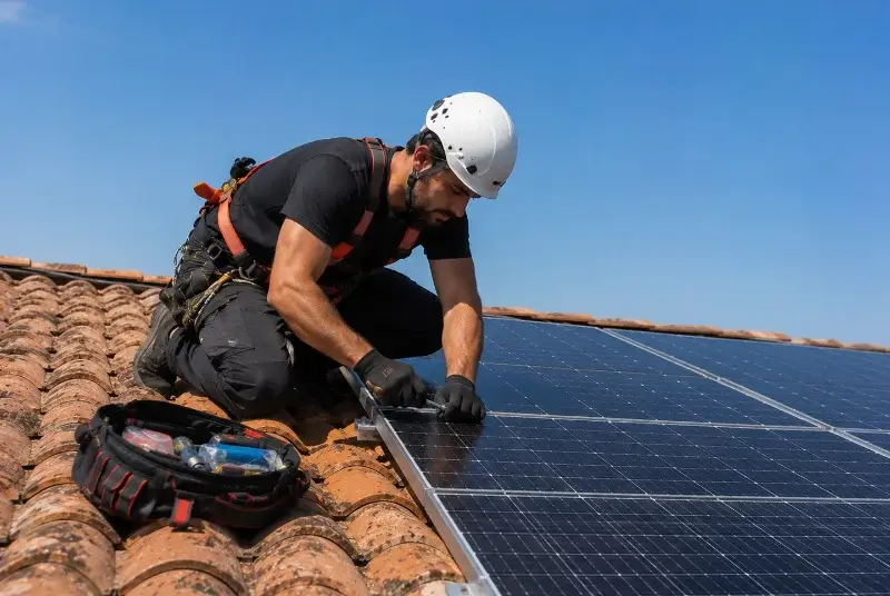 Maintenance et monitoring de panneaux solaires à Saint-Barthélemy